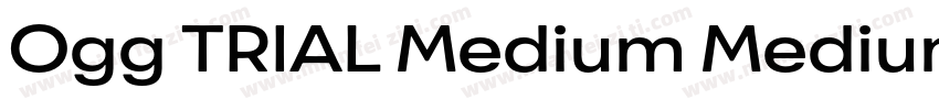 Ogg TRIAL Medium Medium字体转换